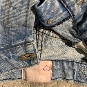 Revice Long Jean Shorts